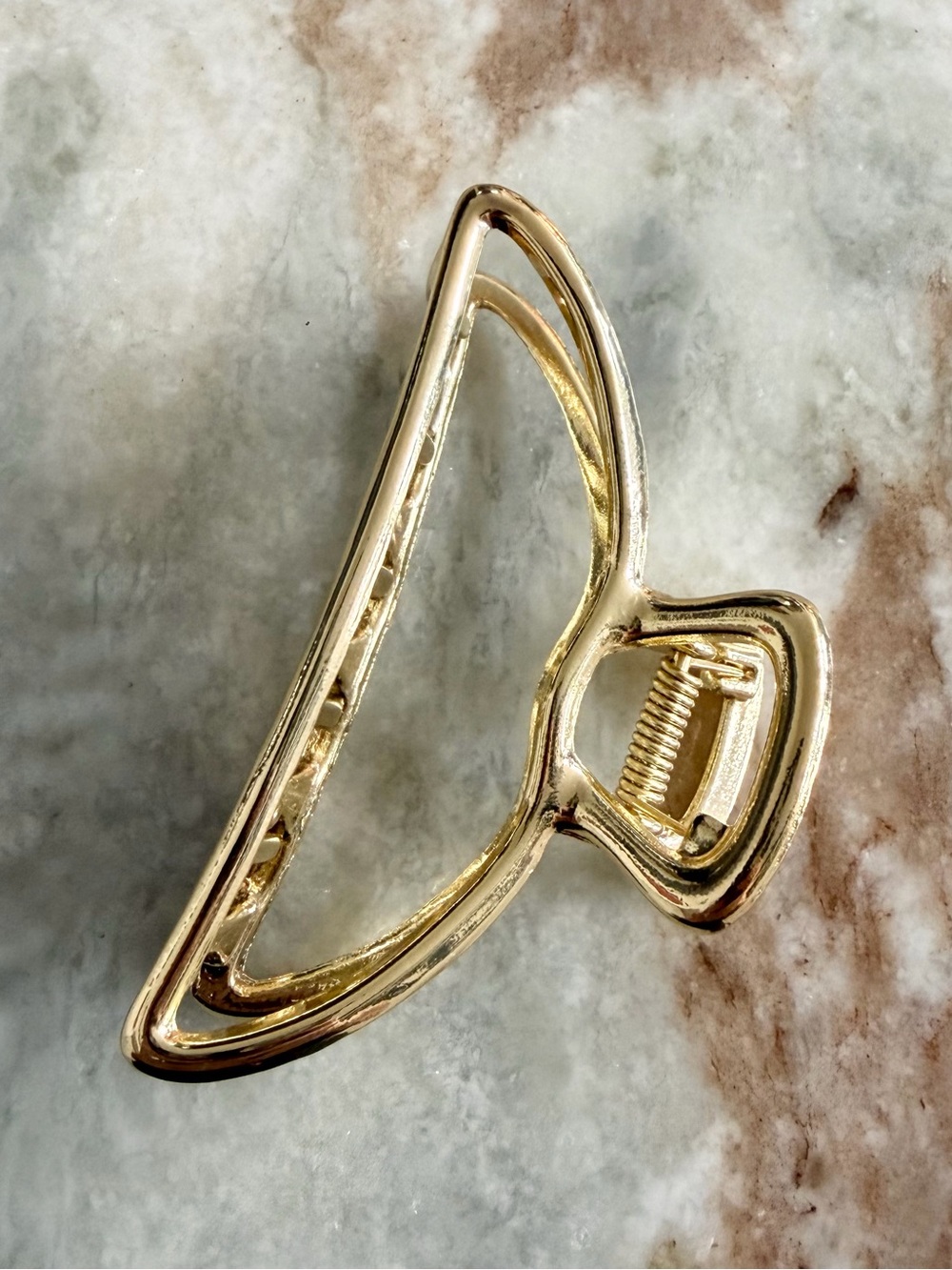 Kitsch Gold Metallic Hair Clip (NWOT)